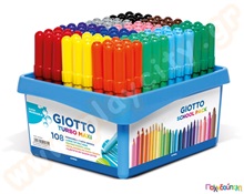 Μαρκαδόροι χοντρής γραφής Giotto Turbo Maxi  Μαρκαδόροι