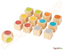 Παιχνίδι Μνήμης Plan Toys  Εκπαιδευτικά Παιχνίδια με Σχήματα - Μεγέθη - Χρώματα