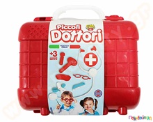 Βαλιτσάκι γιατρού με 10 εργαλεία  Παιδικά Μαγαζάκια - Πάγκοι Εργασίας