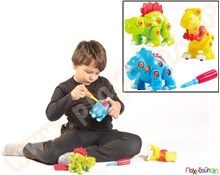 Δεινόσαυροι συναρμολογούμενοι με κατσαβίδια  Παιχνίδια Κατασκευών - Μαστορέματα