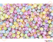 Χάντρες 8mm  Διακοσμητικές Χάντρες - Κουμπιά