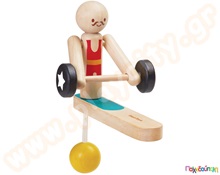 Ακροβάτης Αρσιβαρίστας Plan Toys  Εκπαιδευτικά Παιχνίδια Συντονισμού