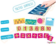 Κάρτες προγραφής με αφή  Εκπαιδευτικά Παιχνίδια με τις Αισθήσεις