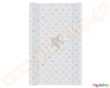 Μαλακή αλλαξιέρα γκρι αστέρια  Βρεφικές Αλλαξιέρες-Φροντίδα Μωρού