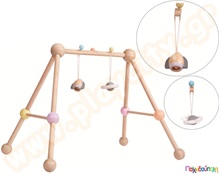 Ξύλινο Γυμναστήριο Μωρού Plan Toys  Βρεφικά Παιχνίδια