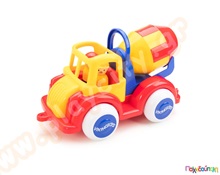 Μπετονιέρα 25 cm με 2 φιγούρες  Άθραυστα Παιδικά Οχήματα