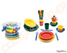 Ολοκληρωμένο σετ φαγητού για 8 παιδιά σε κουβά  Παιδικά Κουζινικά