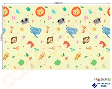 Χαλί Παιχνιδιού Ζωάκια  Δάπεδα Ασφαλείας Παιδικού Δωματίου
