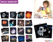 Maxi memo Ηλιακό Σύστημα  Εκπαιδευτικά Παιχνίδια Γνώσεων