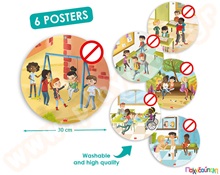 Πόστερς για την πρόληψη της παρενόχλησης-bullying  Διακοσμητικά Τοίχου Παιδικού Δωματίου