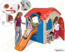 Παιδικό Σπιτάκι Πολλών Δραστηριοτήτων με Τσουλήθρα Grow n Up  Παιδικά Σπιτάκια - Κάστρα