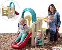 Γυμναστήριο Δραστηριοτήτων Panda Step2  Συστήματα Αναρρίχησης με Τσουλήθρα