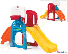 Αναρριχητής με Μπασκέτα Step2  Συστήματα Αναρρίχησης με Τσουλήθρα