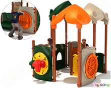 Σπιτάκι Δραστηριότητας και Παιχνιδιού Veggie  Κέντρα Παιδικής Χαράς για ΑΜΕΑ