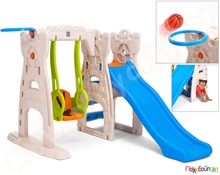 Γυμναστήριο Παιδική Χαρά Grow n Up  Συστήματα Αναρρίχησης με Τσουλήθρα