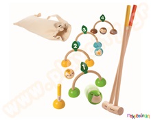 Croquet Plan Toys  Μπασκέτες - Εστίες - Τραπέζια Πινγκ Πονγκ