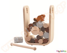 Σώσε τον σκίουρο Plan Toys  Εκπαιδευτικά Παιχνίδια Ταξινόμησης