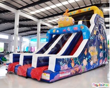 Φουσκωτό Παιχνίδι Θαλάσσιος Κόσμος με Υποβρύχιο (με 1 blower)  Φουσκωτά Τσουλήθρες