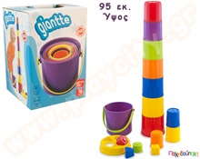 Διασκεδαστικός Πύργος Giantte  Βρεφικά Παιχνίδια