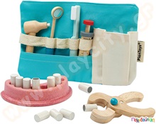 Σετ οδοντιάτρου Plan Toys  Εκπαιδευτικά Παιχνίδια με Επαγγέλματα