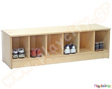 Ξύλινη Παπουτσοθήκη 6 θέσεων  Κρεμάστρες - Παπουτσοθήκες