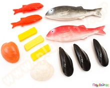 Γεύμα θαλασσινά  Πλαστικά Παιδικά Τρόφιμα - Φρούτα - Λαχανικά