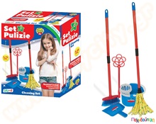 Σετ Καθαριότητας 5 αξεσουάρ  Εξοπλισμός Παιδικού Σπιτιού