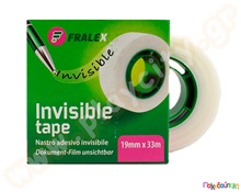 Σελοτέιπ αόρατο - invisible 19mm x 33m  Αναλώσιμα
