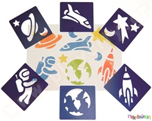 Σετ στένσιλ διάστημα  Στένσιλ