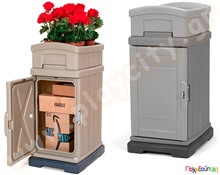 Ντουλάπι αποθήκευσης μπεζ Simplay3  Εξοπλισμός Κήπου