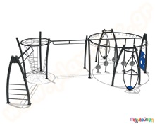 Κέντρο παιδικής χαράς με σχοινιά MIP 113  Μεταλλικά Κέντρα Παιδικής Χαράς