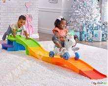 Μονόκερος με διαδρομή Step2  Επιδαπέδια Παιχνίδια