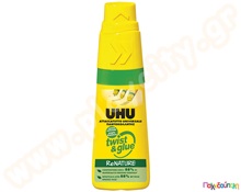 UHU 35 ml Twist n Glue ReNature solvent free  Κόλλες - Συγκολλητικά