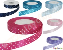 Κορδέλα σατέν πουά 1,5 εκ. 25 μ.  Διακοσμητικές Κορδέλες