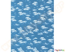 Διαφανές χαρτί σύννεφα 50x60 εκ. 115 γρ.  Χαρτιά Διαφανή