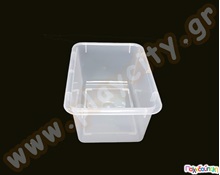 Μικρό πλαστικό διαφανές κουτί  Συστήματα Αποθήκευσης - Παιχνιδόκουτα