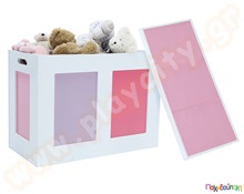 Παιχνιδόκουτο ξύλινο  Συστήματα Αποθήκευσης - Παιχνιδόκουτα