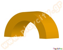 Πέταλο U 70x40 εκ.  Soft Play - Αφρώδη Σχήματα