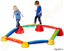 Διαδρομή ισορροπίας με στοιχεία αφής  Διαδρομές ισορροπίας