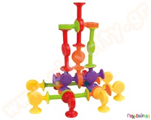 Κατασκευές βεντούζες SPOP 36 τεμάχια  Πλαστικά Παιχνίδια Κατασκευών - Οικοδομικό Υλικό