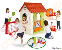 Σπιτάκι πολλών δραστηριοτήτων 6 σε 1  Παιδικά Σπιτάκια - Κάστρα