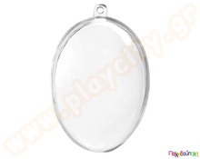 Πλαστικά αυγά 12 εκ.  Διάφορα Διακοσμητικά Υλικά