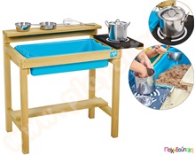 Ξύλινη παιδική κουζίνα Muddy Fun  Παιδικές Κουζίνες - Ψυγεία - Πλυντήρια