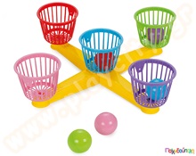 Παιχνίδι ευστοχίας με καλαθάκια  Ομαδικά Παιχνίδια