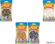 Χάντρες 5 χιλ. σε σακουλάκι μεταλλικά χρώματα 1000 τμχ.  Πλαστικά Παιχνίδια Κατασκευών με Χάντρες Midi HAMA