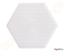 Κάδρο εξάγωνο για χάντρες 2,5 χιλ.  Πλαστικά Παιχνίδια Κατασκευών με Χάντρες Mini HAMA