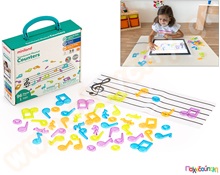 Διαφανείς μουσικές νότες  Εκπαιδευτικά Παιχνίδια με τις Αισθήσεις