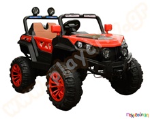 Μηχανοκίνητο Buggy διθέσιο 12V πορτοκαλί με τηλεχειριστήριο  Μηχανοκίνητα Παιδικά Οχήματα
