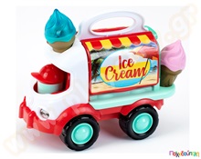 Φορτηγάκι παγωτατζής  Πλαστικά Παιδικά Οχήματα