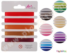 Κορδέλα 1χ100 εκ. σε 7 χρώματα  Διακοσμητικές Κορδέλες